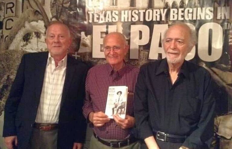 A pic showing a Dr. Phil and Grandsons of Revolutionary General Maximo Castillo during Radio Interview, El Paso, TX | Rio Vista Group